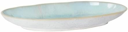 Casafina Ceramic Stoneware 16'' Oval Platter - Eivissa Collection, Sea Blue | Microwave, Dishwasher, Oven & Freezer Safe Dinnerware | Food Safe Glazing | Restaurant Quality Serveware - Image 6