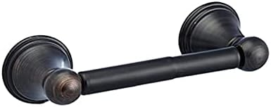 Amazon Basics Modern 5 Piece Bathroom Hardware Set, Oil Rubbed Bronze, Towel Bar, Toilet Paper Holder, Towel Ring, Robe Hook - Image 3