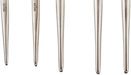 All-Clad Specialty Silicone Kitchen Gadgets 5 Piece Set, Spatulas Tools, Hacks Black (Pack of 2) - Image 3