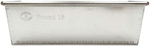 Matsunaga Manufacturing MS50 Tin Pound Mold with Silicone, 7.1 inches (18 cm), Silver - Image 3