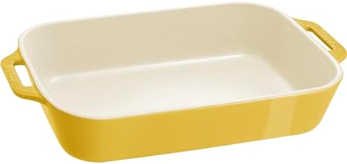 Staub 3-Pc Ceramic Baking Dish Set, Oven Safe Up To 570°F, Yellow - Image 6