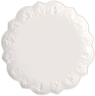 Villeroy & Boch Toy's Delight Royal Classic Christmas Collection Dinner Plate, Premium Porcelain, 11.5 in, White by Unknown