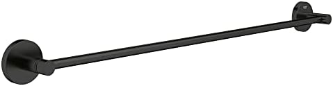 GROHE 403662431 Essentials 24" Towel Bar, Matte Black by Unknown