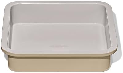 OXO Good Grips Non-Stick Pro Ceramic Coated 9 in Square Cake Pan, Biscuit by Unknown