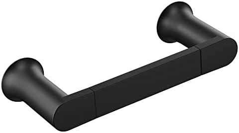 Moen Genta LX Towel Bar, Matte Black, 6.8-Inch, BH3886BL by Unknown