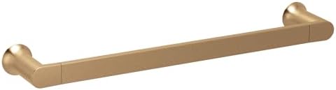 Moen Genta LX Bronzed Gold Modern 18-Inch Single Kitchen or Bathroom Towel Bar, BH3818BZG by Unknown