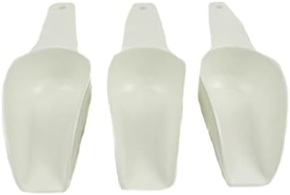 Tupperware Baking Flour Scoop (3) White Flour Sugar Baking Aid Kitchen Aid 6386 - Image 2