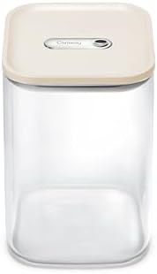 Caraway 4 qt Glass Airtight Food Storage Container with Lid by Unknown