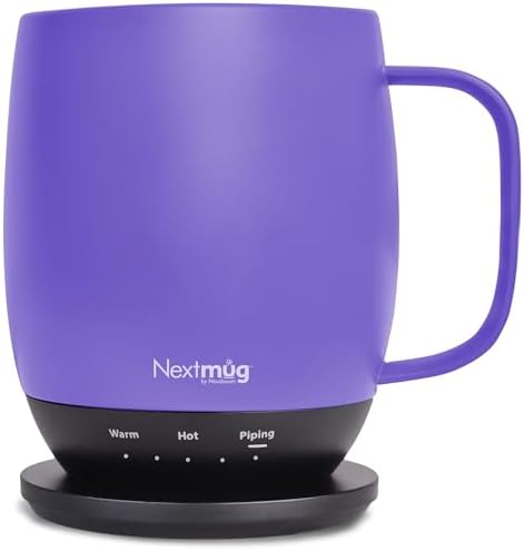Nextmug - Temperature-Controlled, Self-Heating Coffee Mug by NextmugbyNextboom
