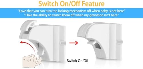 Vmaisi Magnetic Cabinet Locks for Babies (Standard, Count, 48.00) - Image 3