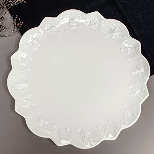 Villeroy & Boch Toy's Delight Royal Classic Christmas Collection Dinner Plate, Premium Porcelain, 11.5 in, White - Image 2