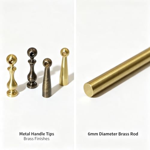 Brass Shelf Rail and Gallery Rails, Metal Floating Shelf Guard Railing - Image 6