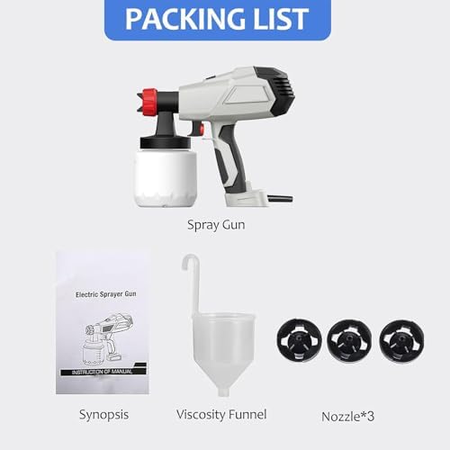 Electric Cake Decorating Airbrush Kit with 500W Food Spray Gun & 3 Nozzles - Image 3