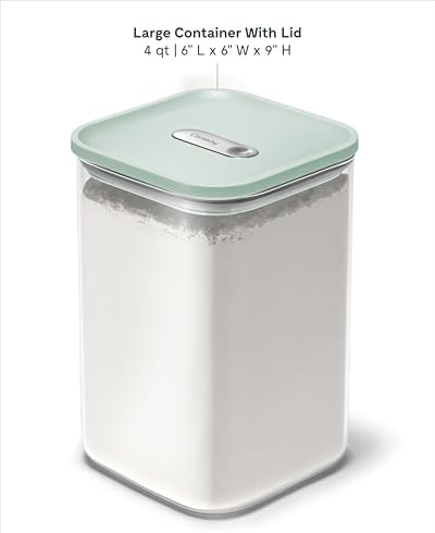 Caraway 4 qt Glass Airtight Food Storage Container with Lid - Image 3