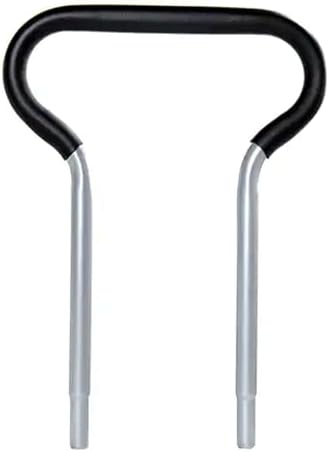 Total Gym Pilates Toe Bar Accessory for Full Body Strength Training Workouts, Black - Attaches to Standard Squat Stand in Home Gyms by TotalGym
