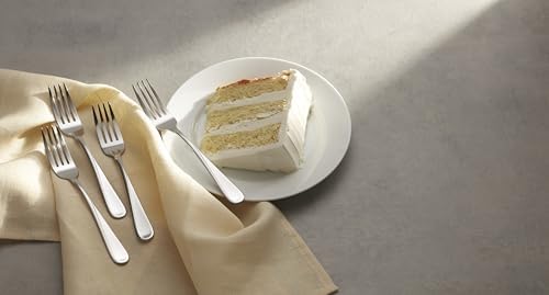 Oneida Flatware Flight Dinner Forks 18/0 Silverware Set for 6, (6-Piece) - Image 5