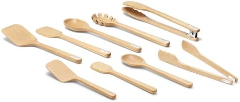 Caraway 9-Piece Wooden Kitchen Utensils Set for Cooking by Unknown