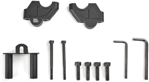 KEMIMOTO Motorcycle Handlebar Risers with Dashboard Bracket Fit for Rebel - Image 4