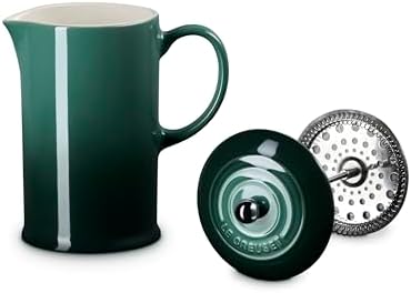 Le Creuset Stoneware French Press, 34 oz., Artichaut - Image 2