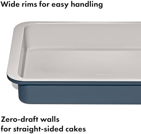 OXO Good Grips Non-Stick Pro Ceramic Coated 9 x 13 in Cake Pan, Storm Blue - Image 5