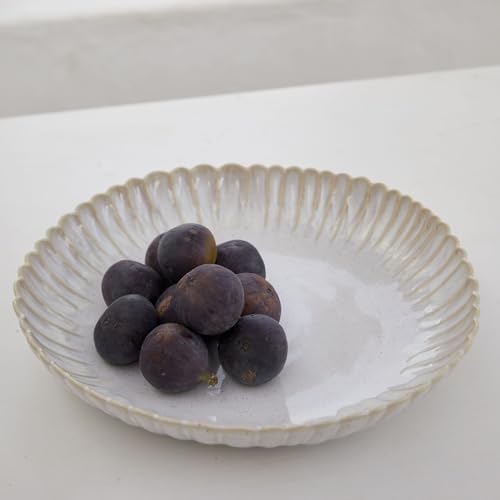 Casafina Ceramic Stoneware 12'' Pasta Serving Bowl - Mallorca Collection, Sea Blue | Microwave & Dishwasher Safe Dinnerware | Food Safe Glazing | Restaurant Quality Tableware - Image 4
