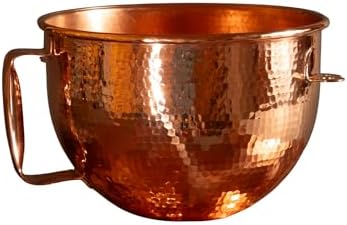 Sertodo Copper Mixing Bowl | Fits KitchenAid Lift Stand Mixer | 6 Qt by Sertodo