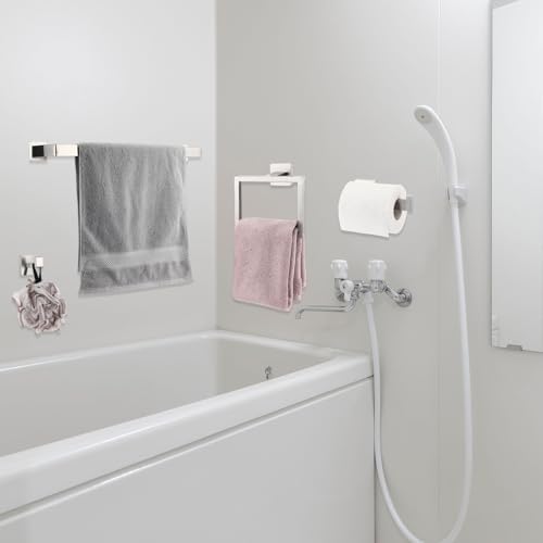 25 Pcs Silver Bathroom Hardware Accessories Bath Towel Bar Set - Image 3