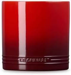 Le Creuset Stoneware Signature Utensil Crock, 2.7 qt., Cerise - Image 3