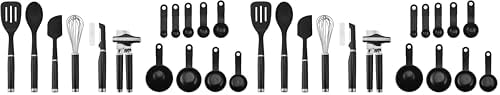 KitchenAid Classic Tool and Gadget Set, 15-Piece, Black (Pack of 2) by Unknown