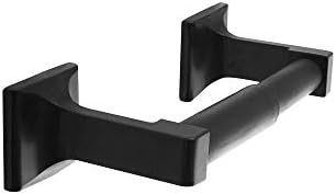 SENTO Cellar Classic Bathroom Accessories Set, Heavy Duty Metal Bath Hardware Set Wall Mounted, Includes Robe Hook, Standard Toilet Paper Holder, Towel Ring, 24” Towel Bar (4-Piece, Matte Black) - Image 6