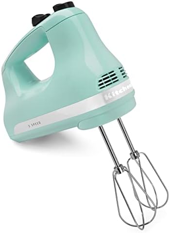 KitchenAid 5 Ultra Power Speed Hand Mixer, KHM512, Ice Blue by Unknown