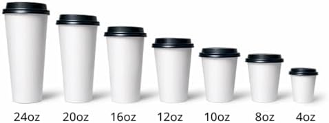 Sierra 10oz Paper Hot Cups, 1,000 Count, White, 20 Packs of 50, Made in USA - Image 6