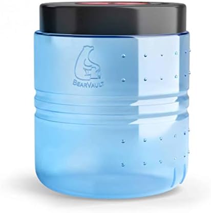 BearVault Canister for Backpacking. 4 Sizes: BV500, BV475, BV450, BV425. Bear-Resistant Food Container for Camping, Hiking, Fishing, Hunting, Bikepacking. BearVault is Bear Safe! by BearVault