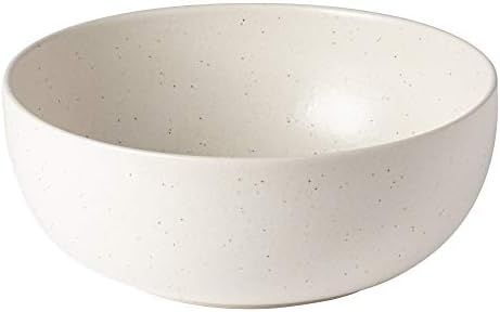 Casafina Ceramic Stoneware 10" x 4", 101 oz Serving Bowl - Pacifica Collection, Vanilla | Microwave & Dishwasher Safe Dinnerware | Food Safe Glazing | Restaurant Quality Serveware by Casafina