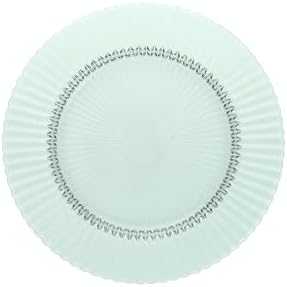Fortessa Archie Glass, 10.6 Inch Dinner Plate (Set of 4), Verde Green by Unknown