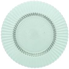Fortessa Archie Glass Dinnerware, Salad Plate (Set of 4), 8.5", Verde Green by Unknown