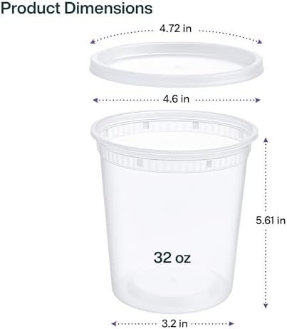 Reusable Plastic BPA-Free Food Storage Deli Container Leak‑Proof - Image 5