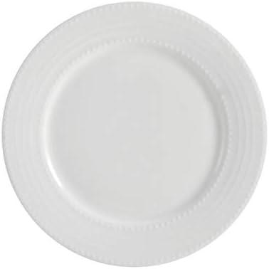 Mikasa Annabelle Bone China Dinnerware Set, 40-Piece Service for 8, White Hobnail Detail, Dinner Plates, Salad Plates, Bowls and Mugs, Dishwasher and Microwave Safe - Image 5