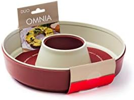 Omnia Silicone Mold 2-Pack – Non-Stick Baking Insert for Stovetop Oven – Silicone Bakeware Accessory by Omnia