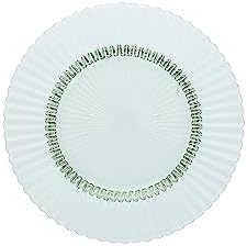 Fortessa Archie Glass Salad/Dessert Plate, 8.5 Inch, Sage by Unknown