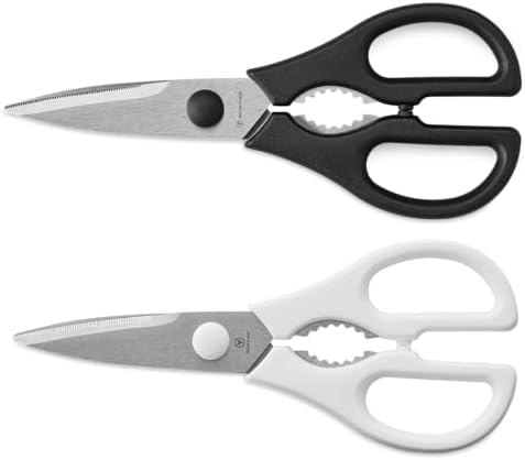 WÜSTHOF Come Apart Kitchen Shears - 2pk (Black & White) by Unknown