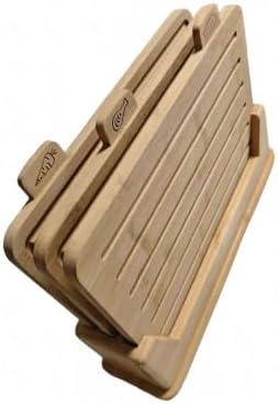 3 Piece Bamboo Cutting Boards Set with Food Icons & Stand, 12.6"L x 9"W by Fiery+Chef