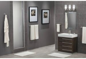 Moen YB0418BN Align 18 in. Modern Single -Towel Bar, Brushed Nickel - Image 2