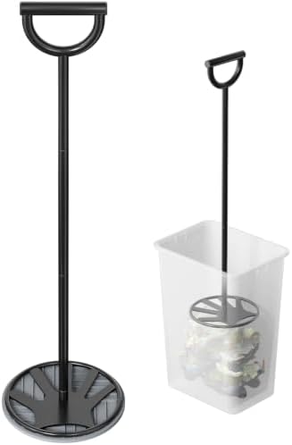 Trash Compactor for Kitchen All-Metal Manual Garbage Compressor, Extra Long by AMENER