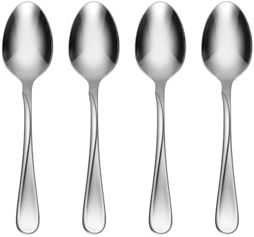 Oneida Flatware Flight Teaspoons 18/0 Silverware Set for 4, (4-Piece) by Oneida