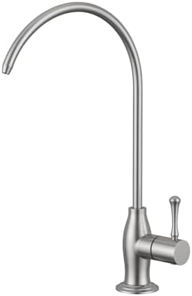 WEWE Drinking Water Faucet with Vintage Design, Non-Air Gap, Brushed Nickel by WEWE