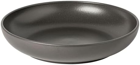 Casafina Ceramic Stoneware 12.5" x 2.5", 103 oz. Serving Bowl - Pacifica Collection, Seed Grey | Microwave & Dishwasher Safe Dinnerware | Food Safe Glazing | Restaurant Quality Serveware by Casafina