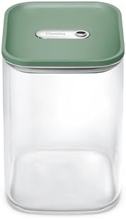 Caraway 4 qt Glass Airtight Food Storage Container with Lid by Unknown