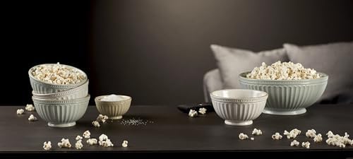 Lenox French Perle Groove White Stoneware Serving Bowl - Image 3