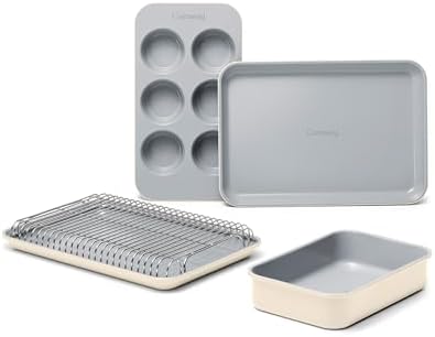 Caraway 6-Piece Ceramic-Coated Mini Bakeware Set by Unknown